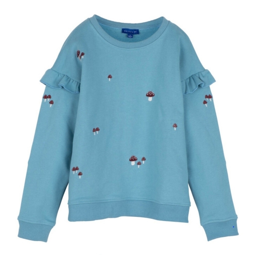 Blue Mushroom Sweatshirt